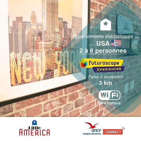 Little America - Appart Hotel 3Km Futuroscope Jaunay-Clan Bagian luar foto