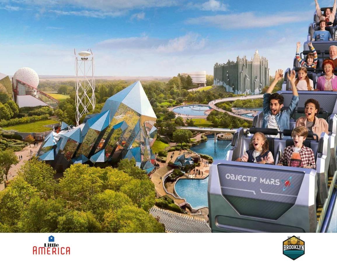 Little America - Appart Hotel 3Km Futuroscope Jaunay-Clan Bagian luar foto