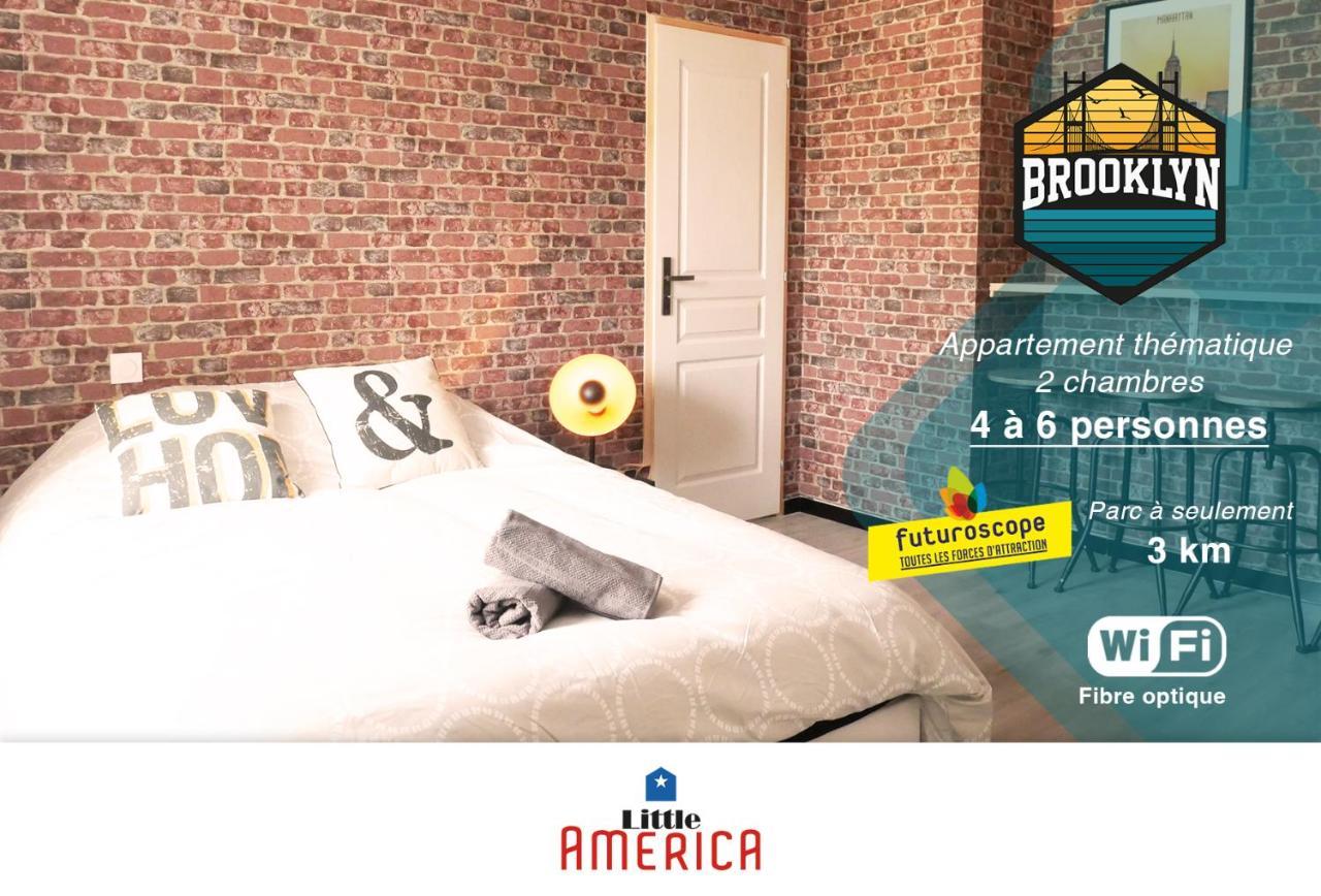 Little America - Appart Hotel 3Km Futuroscope Jaunay-Clan Bagian luar foto