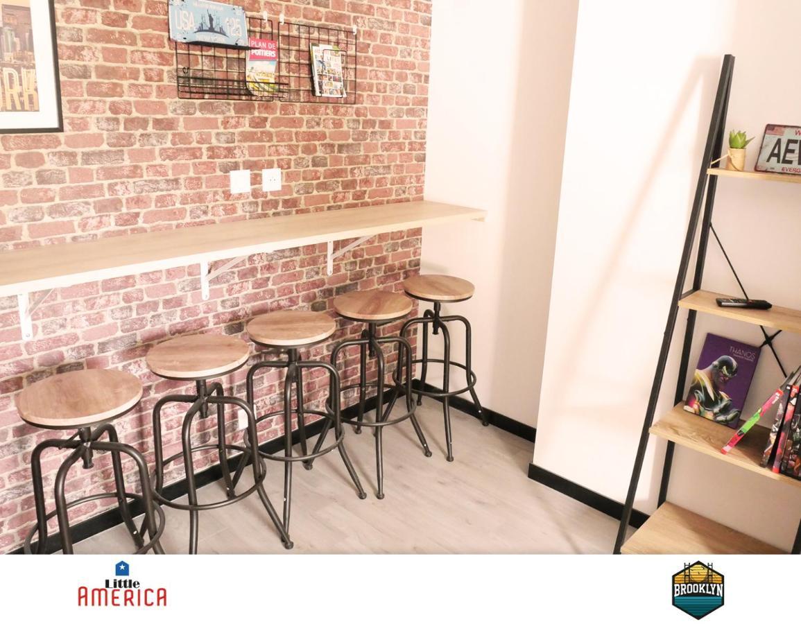 Little America - Appart Hotel 3Km Futuroscope Jaunay-Clan Bagian luar foto