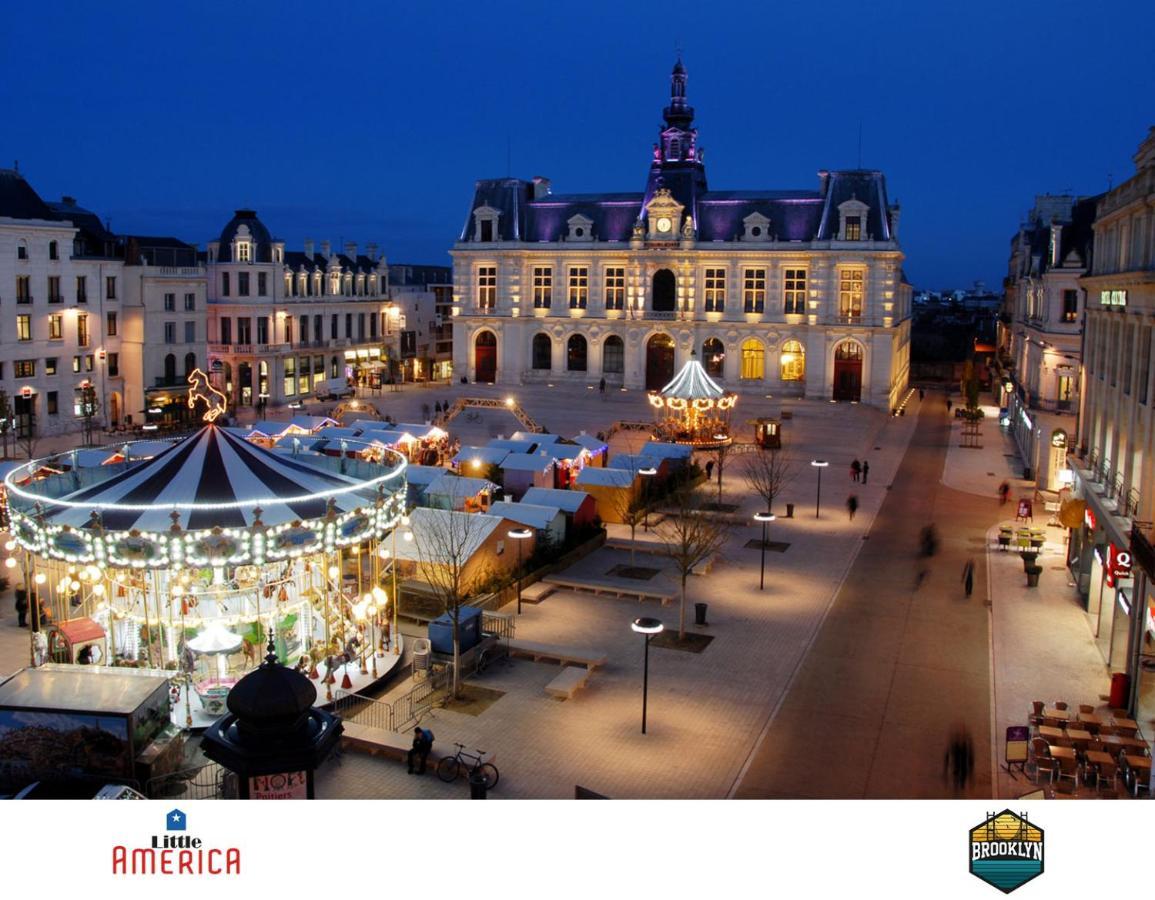 Little America - Appart Hotel 3Km Futuroscope Jaunay-Clan Bagian luar foto