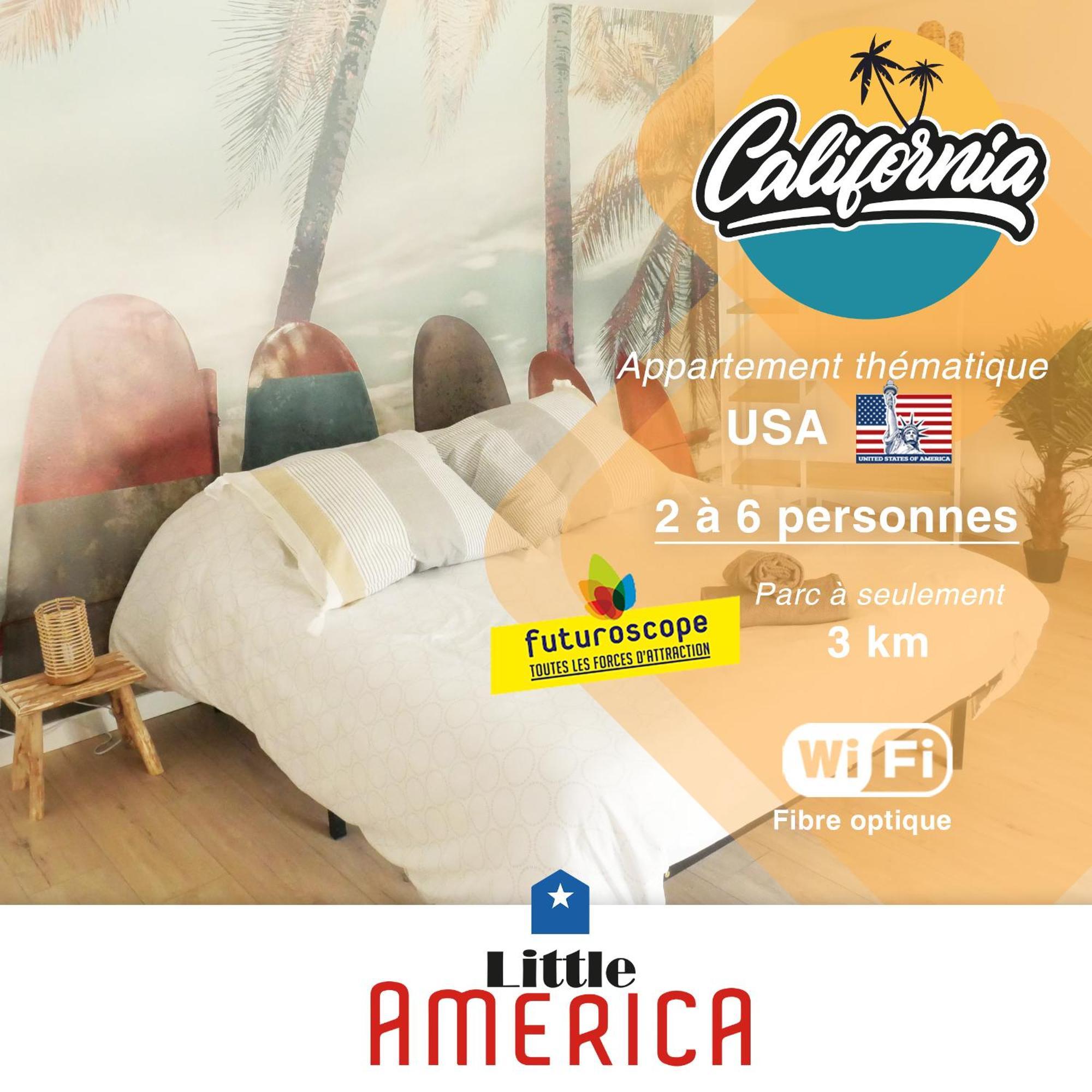 Little America - Appart Hotel 3Km Futuroscope Jaunay-Clan Bagian luar foto